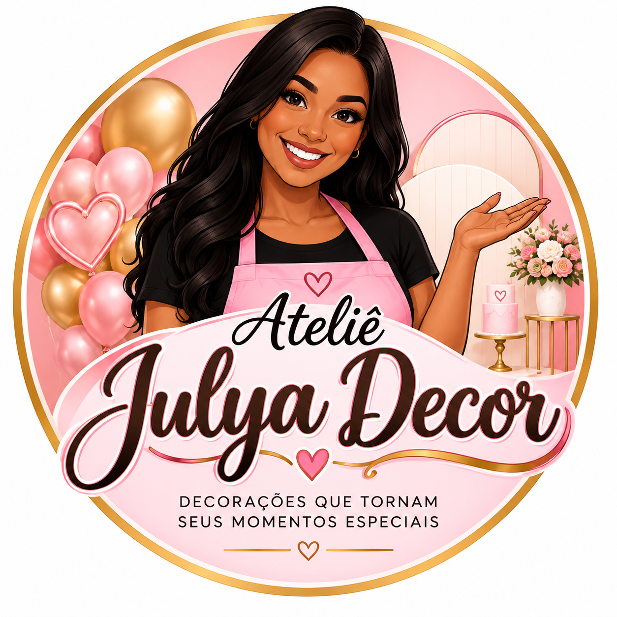 Logo do Ateliê Julya Decor